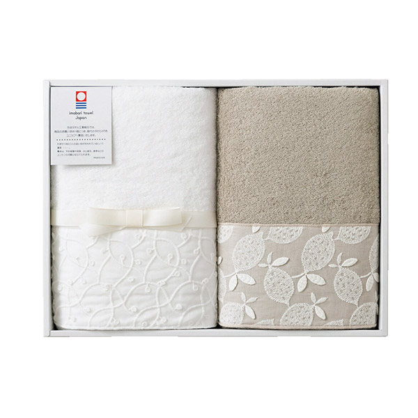 ＜今治 クレシェンド＞潤いのタオル 凜 バスタオル2枚セット