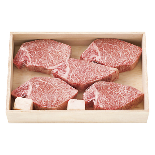 鳥取県 鳥取和牛オレイン55 ヒレステーキ 肉質等級:5等級(B.M.S.No.8)